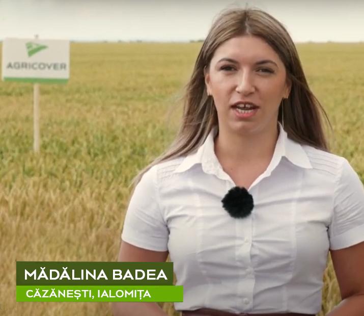 Badea Mădălina, inginer agronom AgroDan Inter Căzănești, recomandă pachetul Kardax